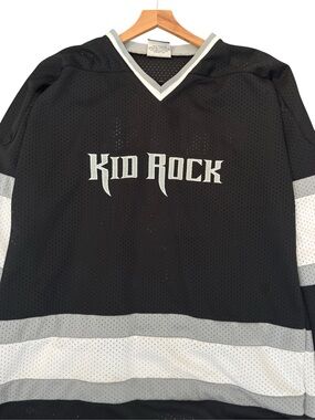 Kid Rock Vintage Hockey Jersey American Bad A$$ tour 2002 Men’s XL